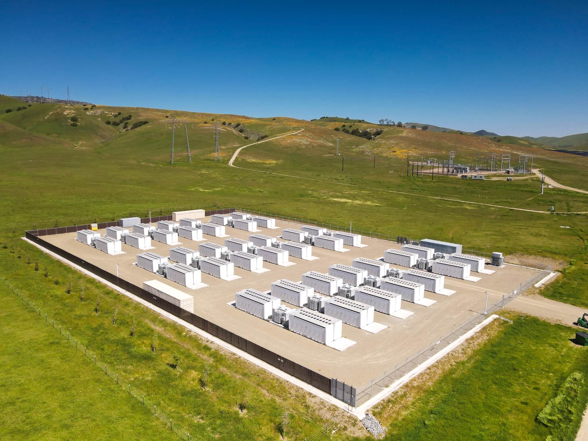 Battery storage and solar development site